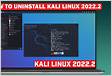 How to install or uninstall  on Kali Linu